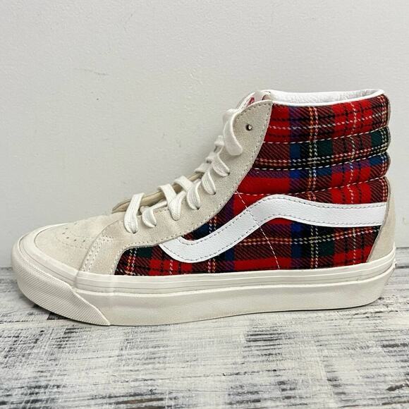 Vans Sk8-Hi Sz 38 DX Anaheim Factory Pendleton Tartan Collaboration Plaid - Picture 10 of 14